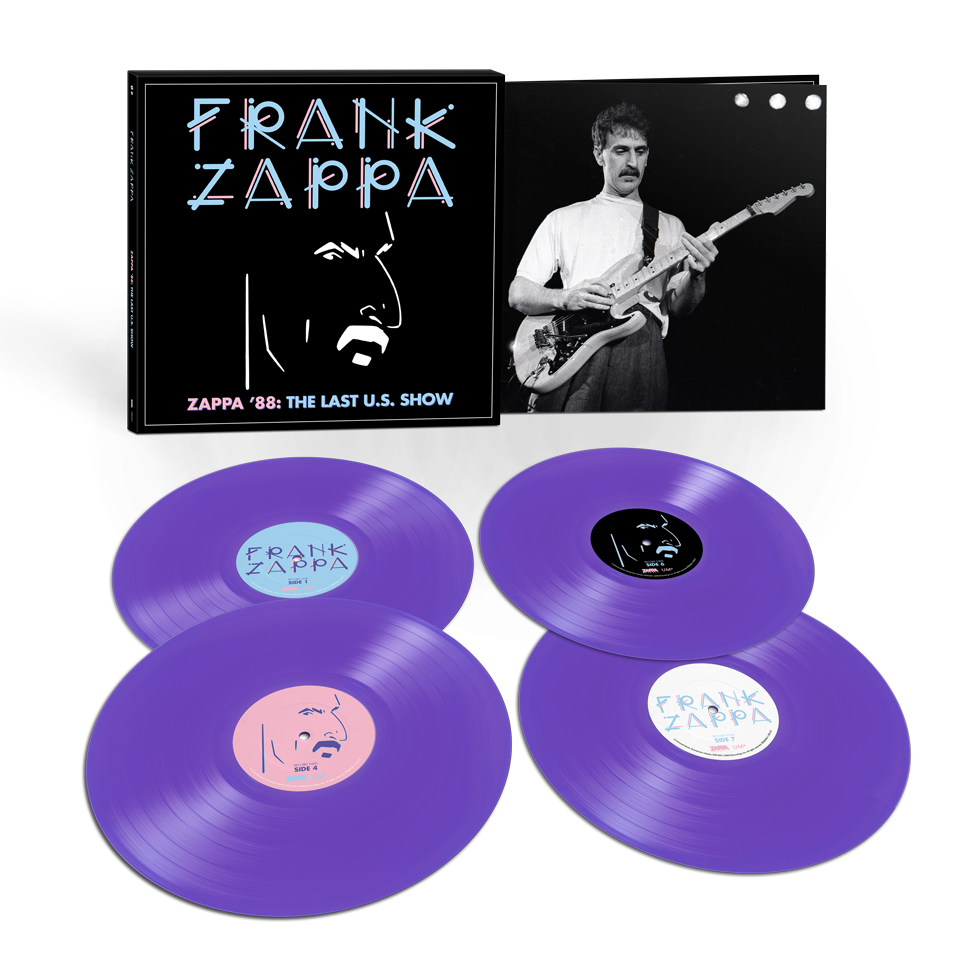 Zappa 88: The Last U.S. Show - 4LP 180G Limited Edition purple vinyl box set