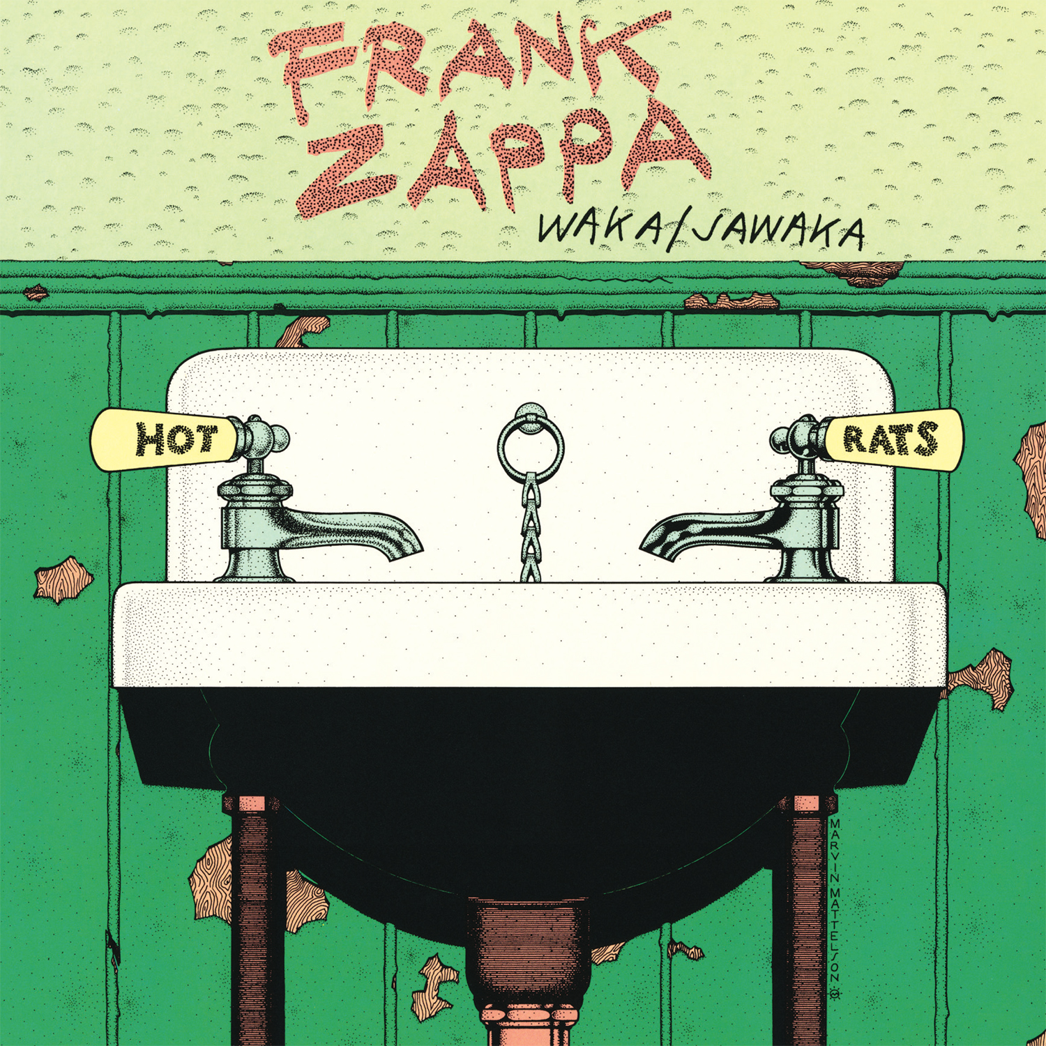 USオリジ青ラベルFrank Zappa Waka/Jawaka Waka/Jawaka - Frank Zappa