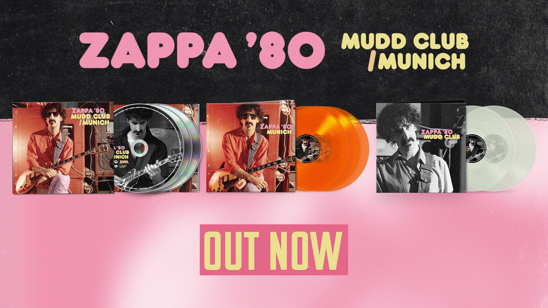 欧2LP Frank Zappa Zappa 80 Mudd Club ZR200421 Zappa Records, UMe 未開封 /00660 Zappa '80: Mudd Club – 45rpm 2LP 180g Vinyl - Frank Zappa Official